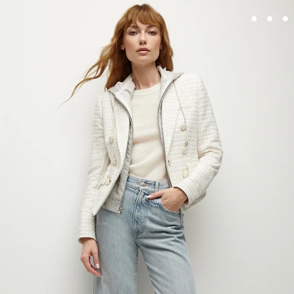 Veronica Beard Ivory Textured Blazer - Picture 10 of 11